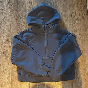 Lululemon Scuba Half Zip Hoodie - Iron Blue XS/s